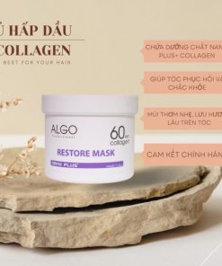 Hấp dầu Collagen Algo siêu phục hồi tóc 60s Restore mask